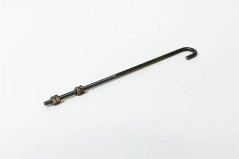 J40 pedal car part: brake adjusting rod.